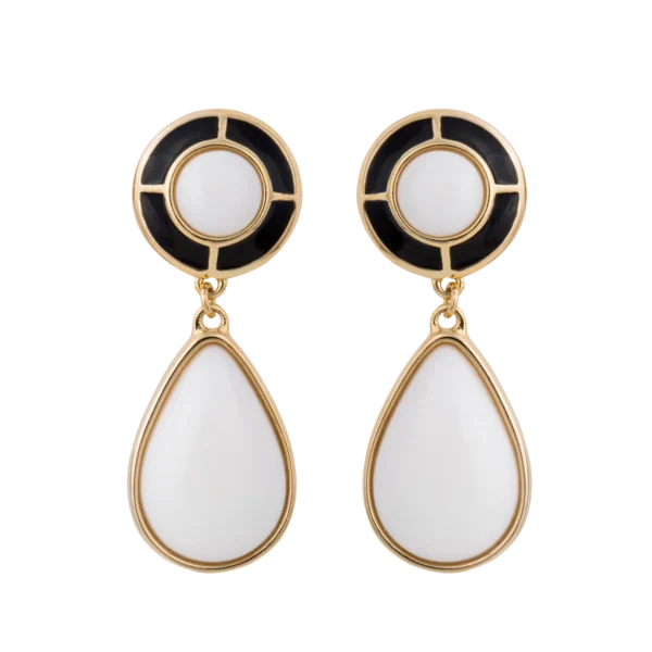 Dark earrings