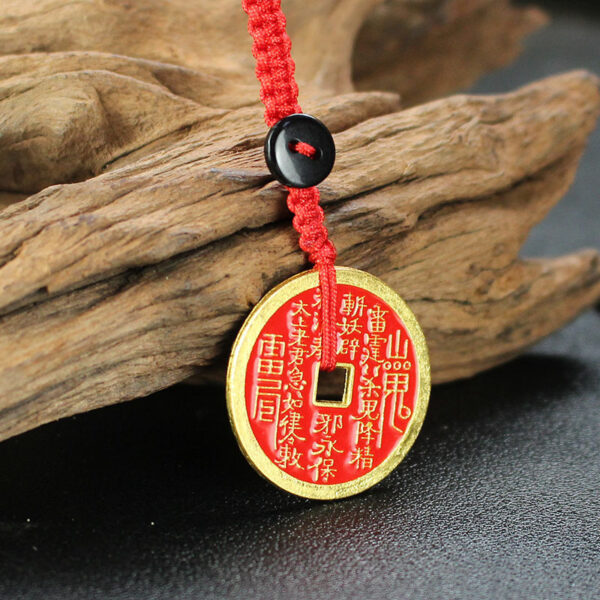 Mountain Spirit Coins - Symbolic Word Energy Amulet - Image 2