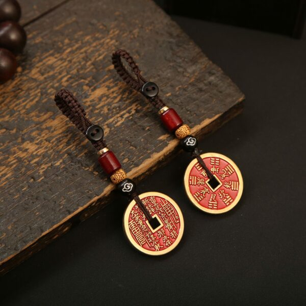 Mountain Spirit Coins - Symbolic Word Energy Amulet - Image 3