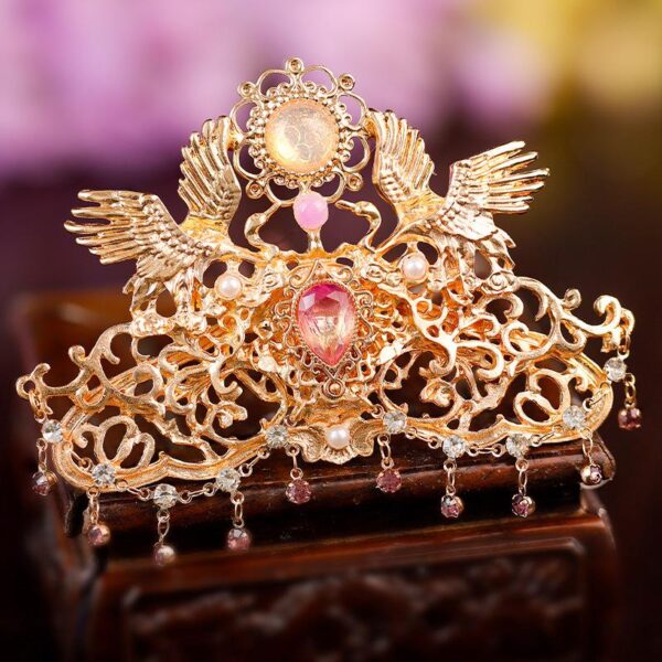 Imperial Phoenix Crown - Sacred Feminine Energy Hair Accessory